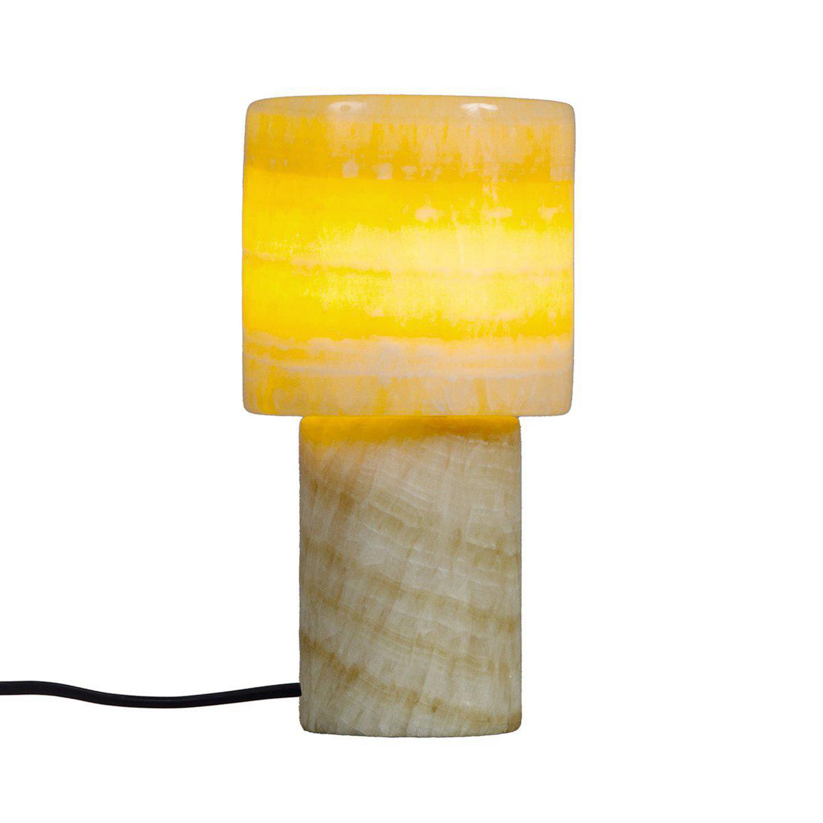 PR Home Namizna svetilka Lucie, krem, marmor, višina 16 cm, G9 PR Home Namizna svetilka Lucie, krem, marmor, višina 16 cm, G9