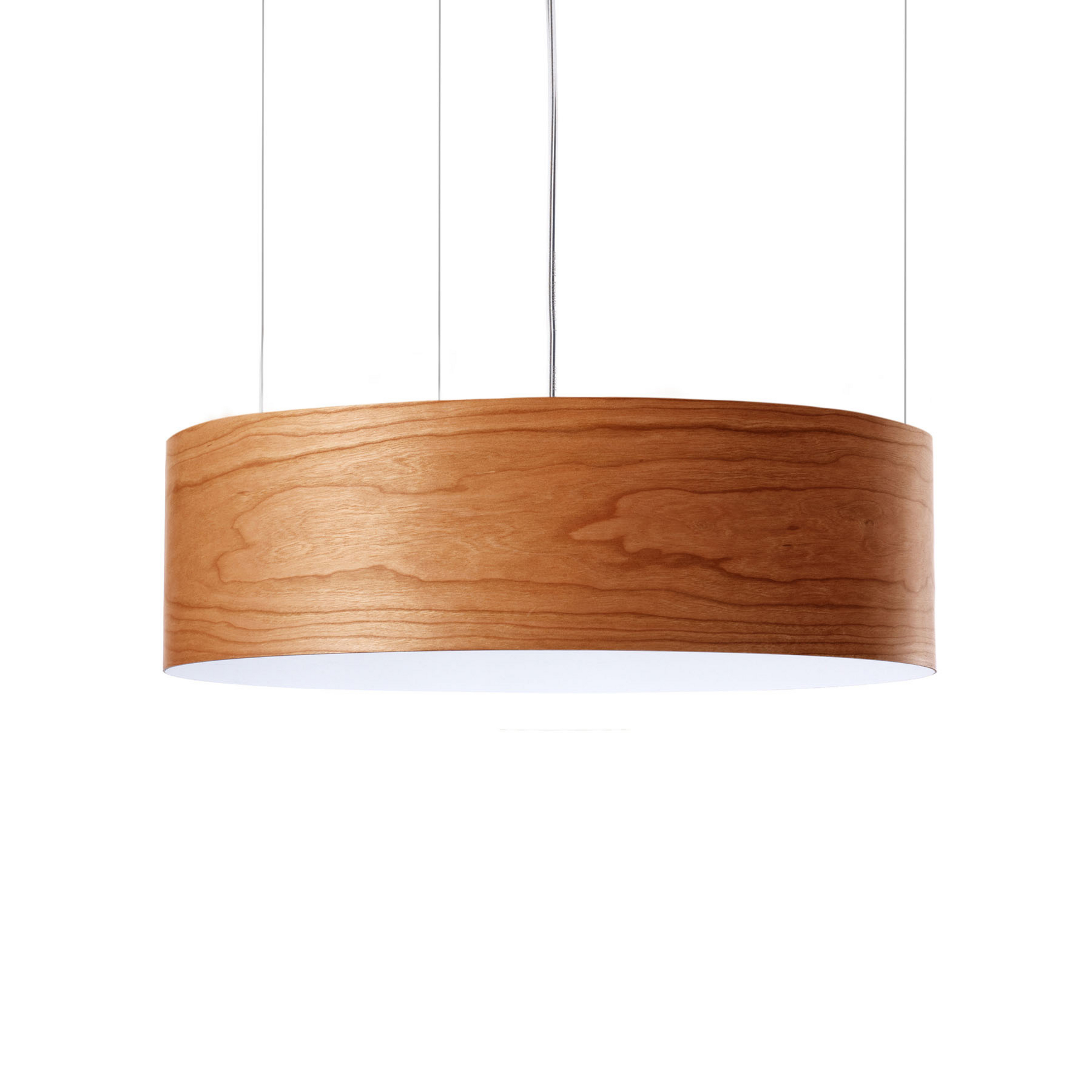 LZF Gea Slim lámpara colgante LED 0-10V dim cerezo