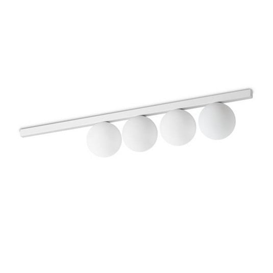 Lampada Da Parete Binomio Ap1 Nero Ideal-Lux