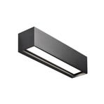 Linea W2 LED-Wandlampe schwarz 30cm, CCT, IP54 - Light-Point