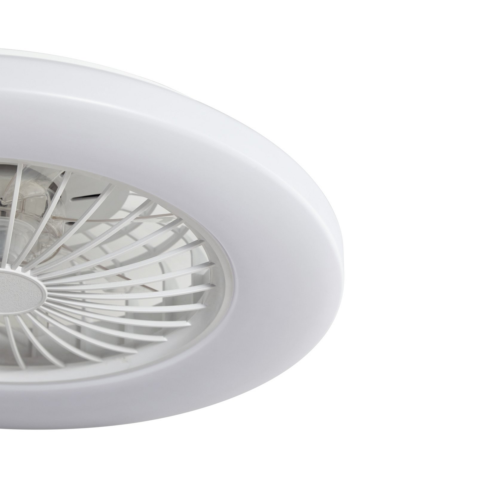 Lindby LED mennyezeti ventilátor Vedin, DC, csendes, Ø 49 cm, CCT