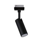 URail Tubo LED spot, black, 4,000 K – Paulmann