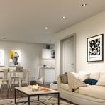 Paulmann LED podhledové svítidlo bílá Ø 8 cm 4,8 W 3stupňové stmívatelné, sada