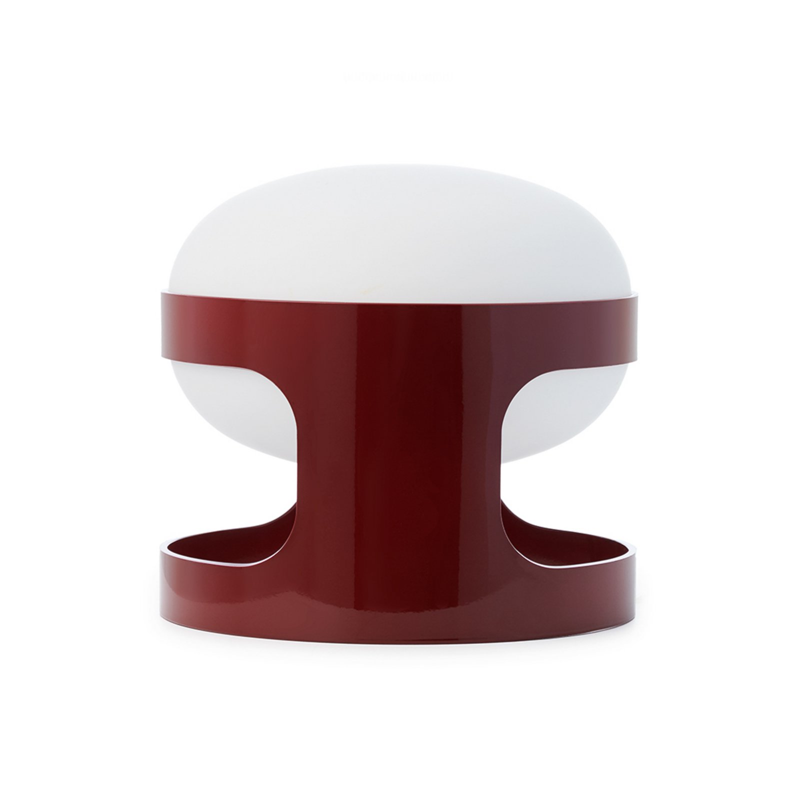 KD28 LED table lamp, dark red, height 23 cm - Kartell