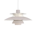 PH 5 Suspension Monochrome Oyster Grey - Louis Poulsen