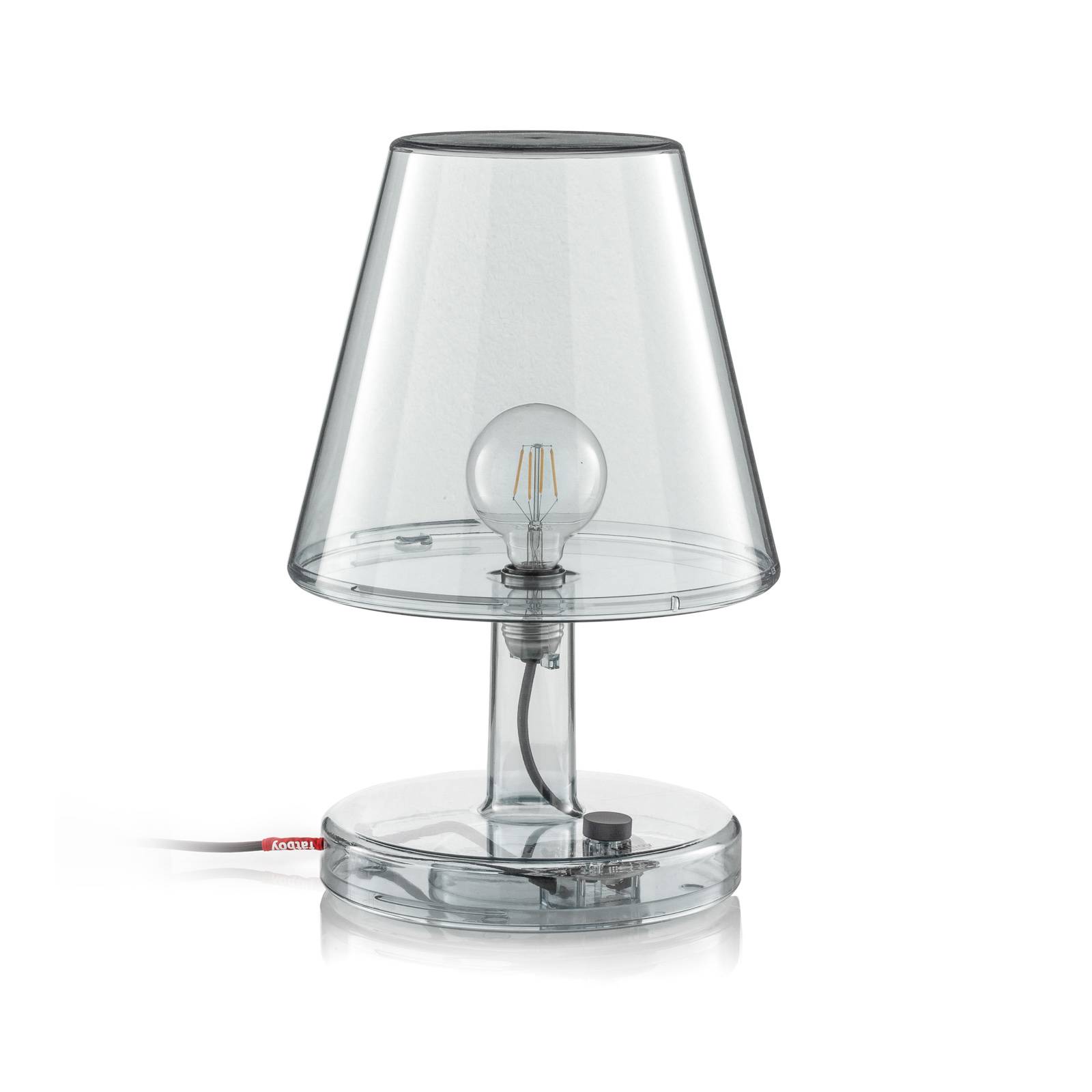 Fatboy LED-Tischleuchte Trans-Parents grau