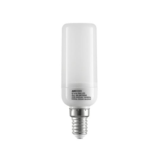 Arcchio LED-valaisin putkimuodossa E14 4,5W 3,000K