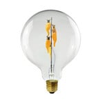 SEGULA LED Fire Flame Line E27 1W G125 číra závesná 1800K