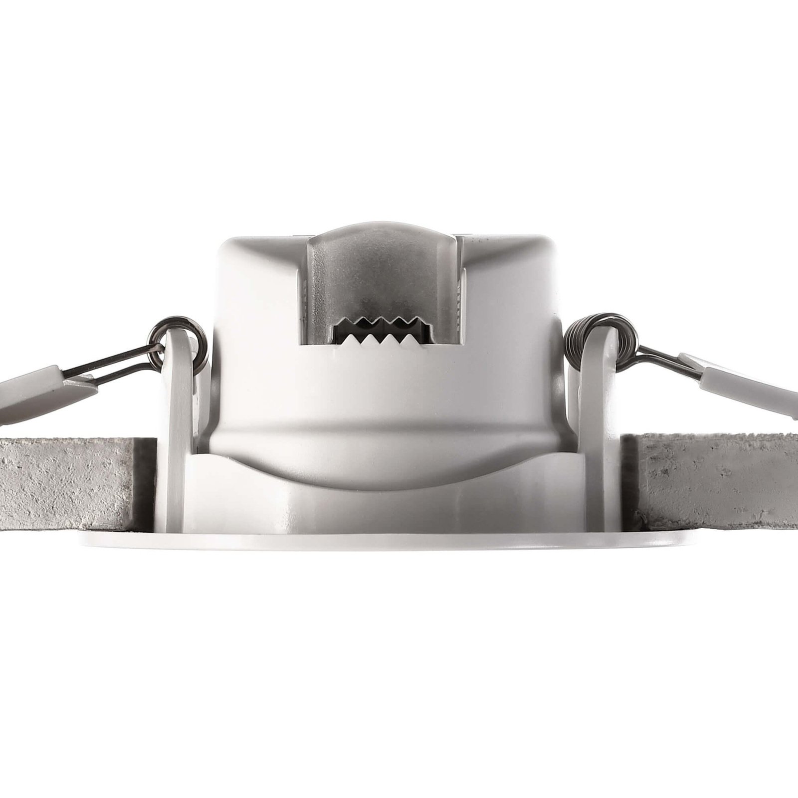 Plafond inbouwlamp SMD-68-230V, 3.000K, Ø8,5cm, zwart