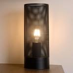 Rätlinjig bordslampa Beli i svart