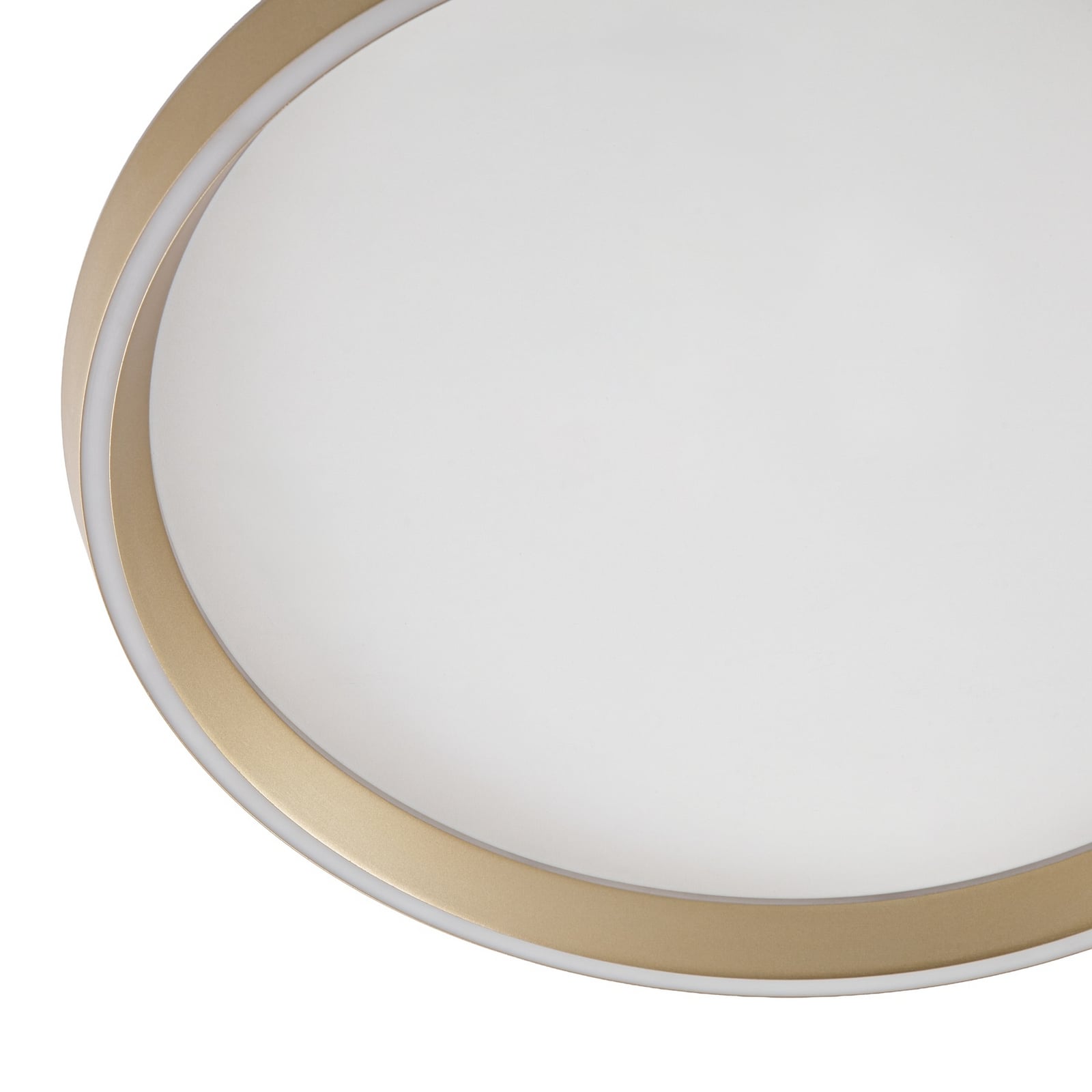 Lucande LED-taklampe Rylan, messing, Ø 62 cm, dimbar CCT Lucande LED-taklampe Rylan, messing, Ø 62 cm, dimbar CCT