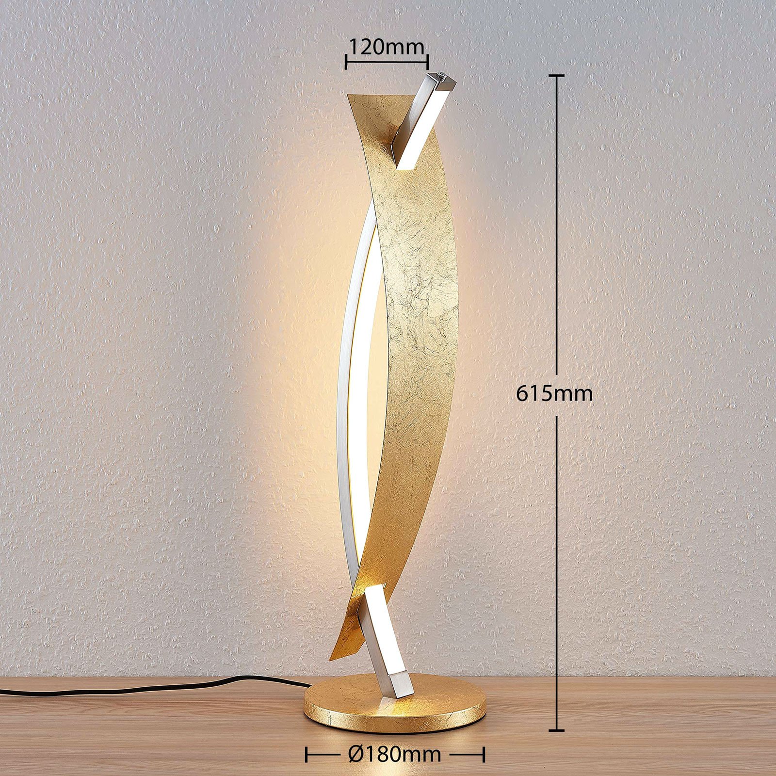 Marija Bodlampe Gold/Silver - Lucande