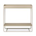 ferm LIVING Plant Box Two-Tier, beige, 80 x 25 x 75 cm