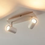 Iluk - Faretto a 2 luci per parete e soffitto