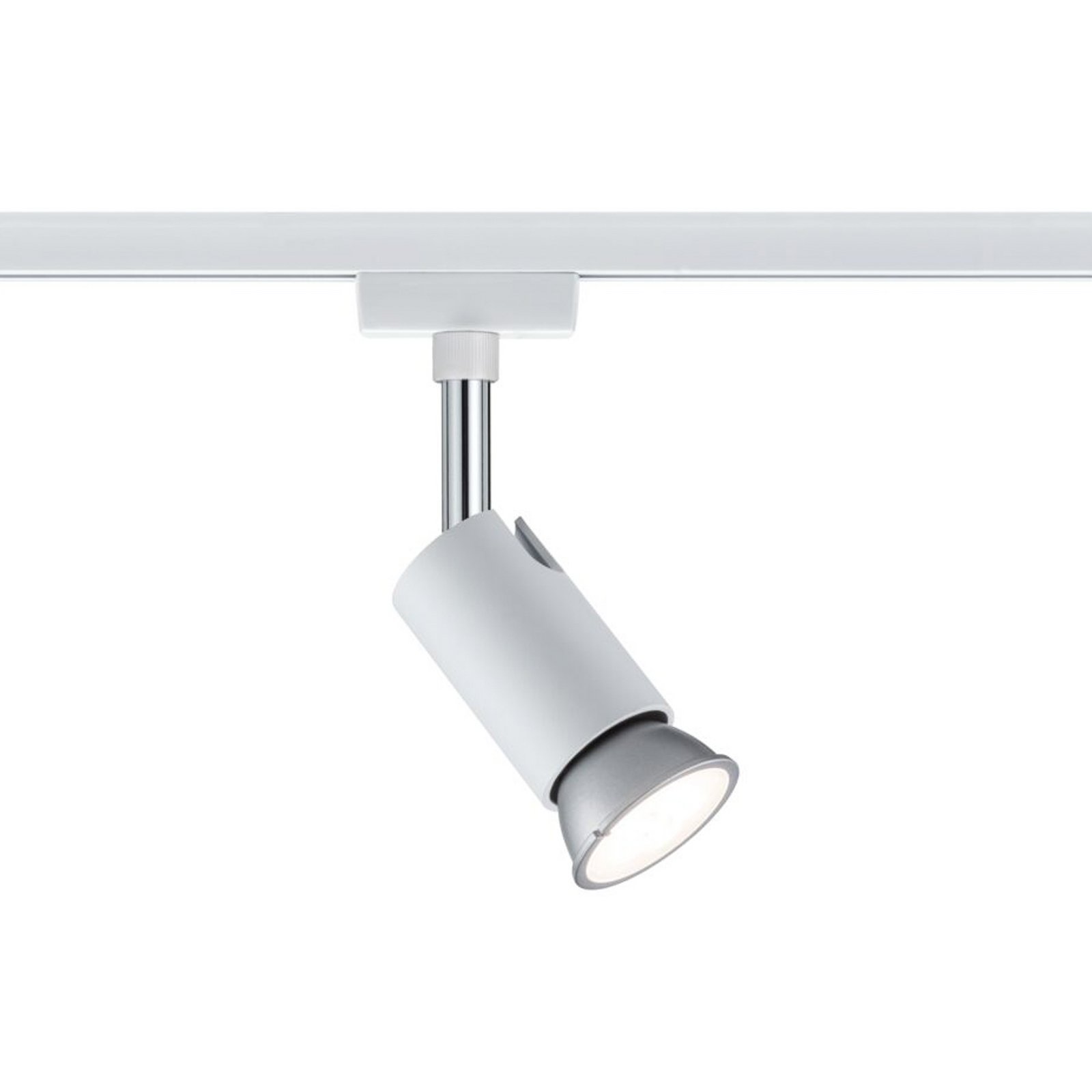 Paulmann URail-tirni spot Pure I, bela mat, GU10, kovina