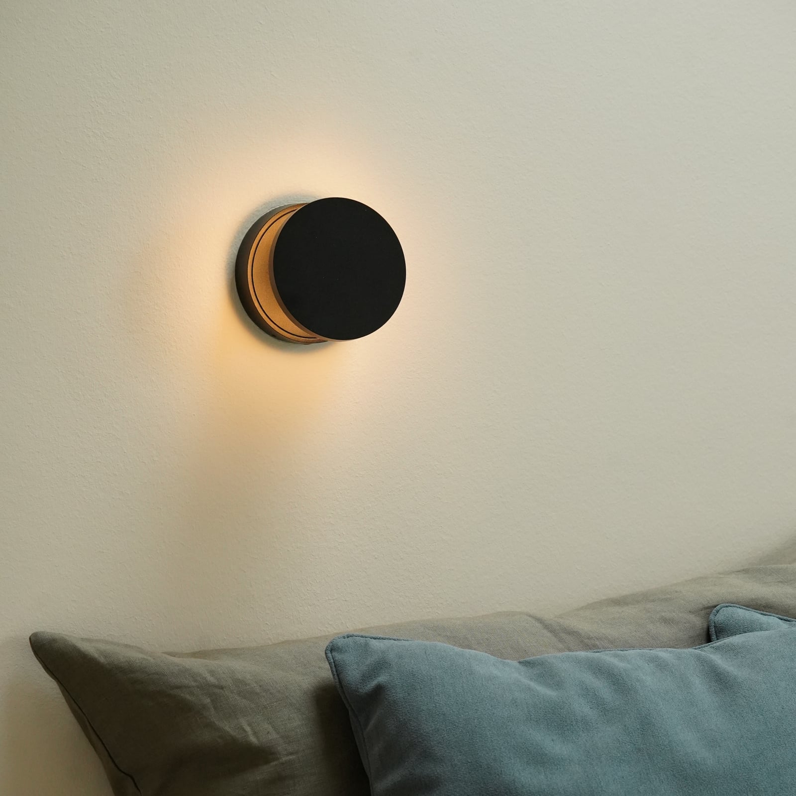 Dot W120 Wandleuchte Schwarz - Antidark Dot W120 Wandleuchte Schwarz - Antidark