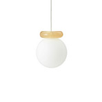 Hinx Pendellampe, sandfarben/weiß, Glas - Normann Copenhagen