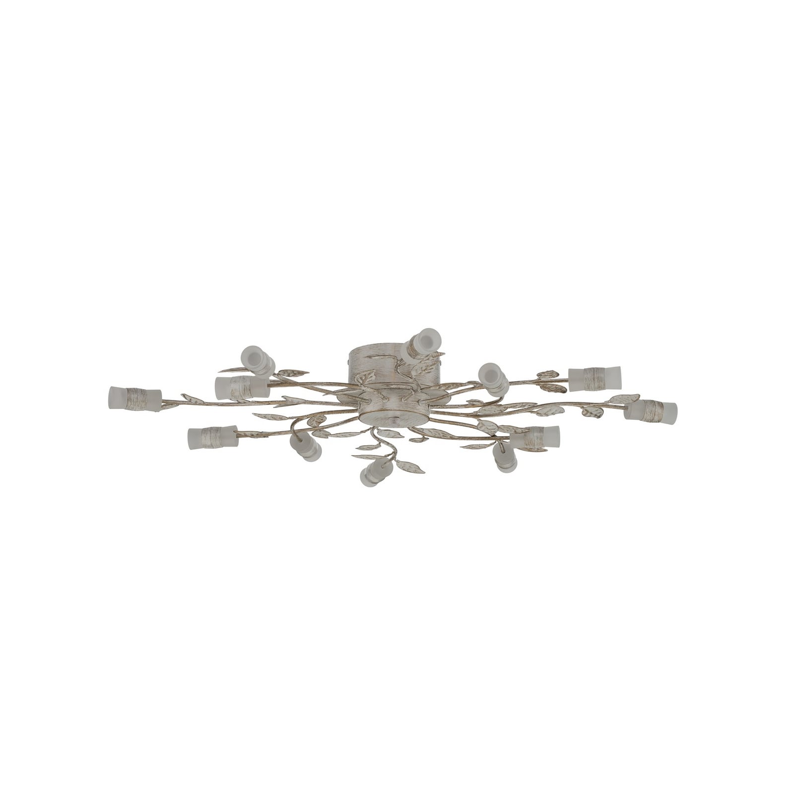 Lindby LED-Deckenleuchte Bolonia, messing/weiß, Ø 80 cm Lindby LED-Deckenleuchte Bolonia, messing/weiß, Ø 80 cm
