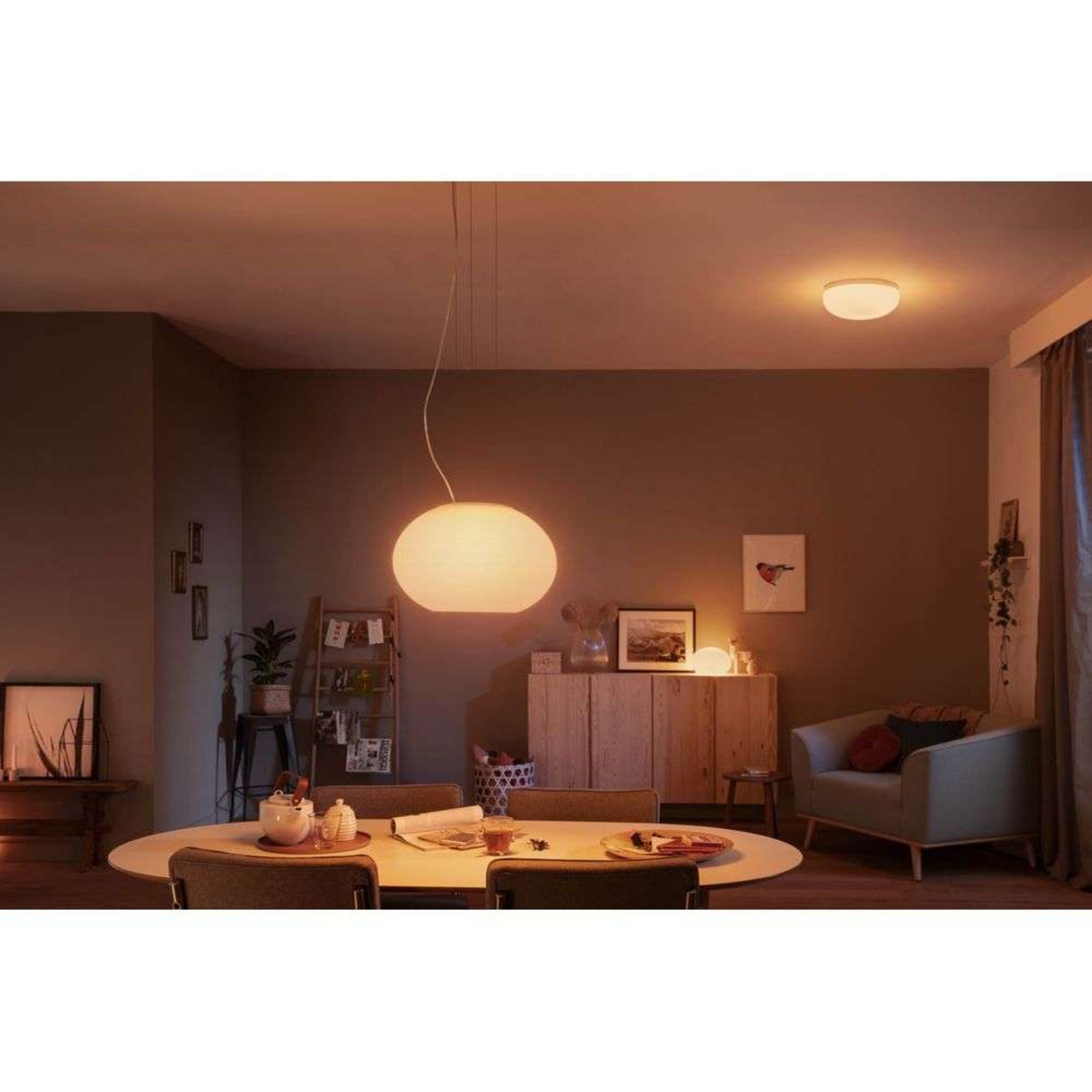 Flourish Hue Lámpara Colgante White&Color Amb. White - Philips Hue