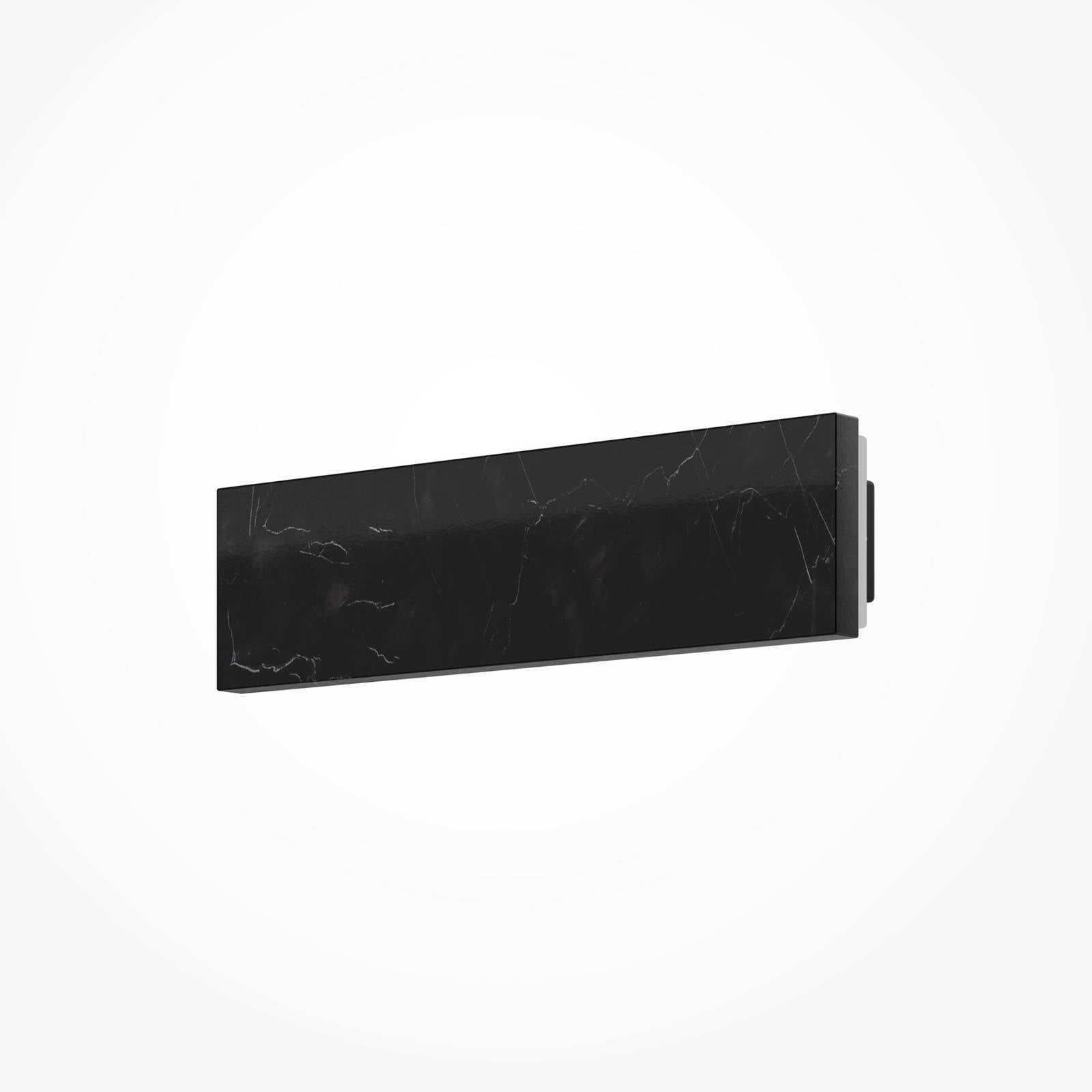 LED-Wandlampe BASIC TEXTURE, schwarz Breite 30 cm Marmor CCT