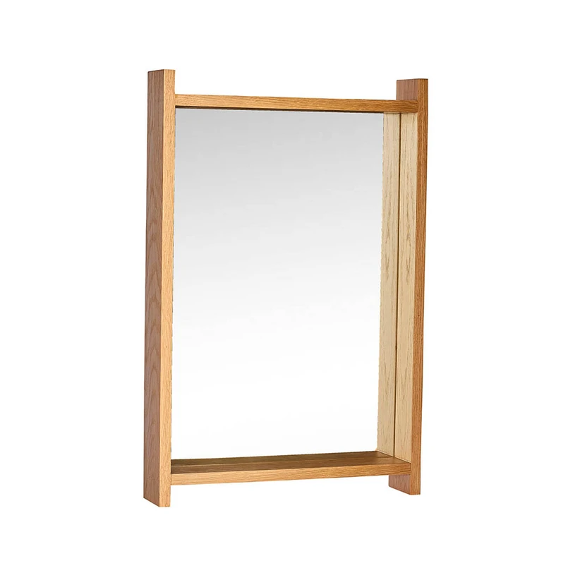 Alternativ bild 0 för Hübsch - Forma Mirror - Spegel - Natural - 40x8xh60cm