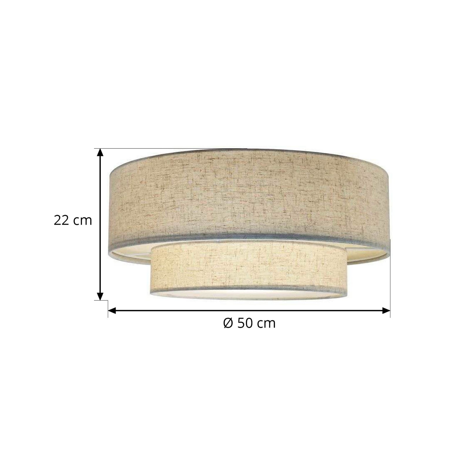 Malodin Loftlampe Beige - Nordlux Malodin Loftlampe Beige - Nordlux