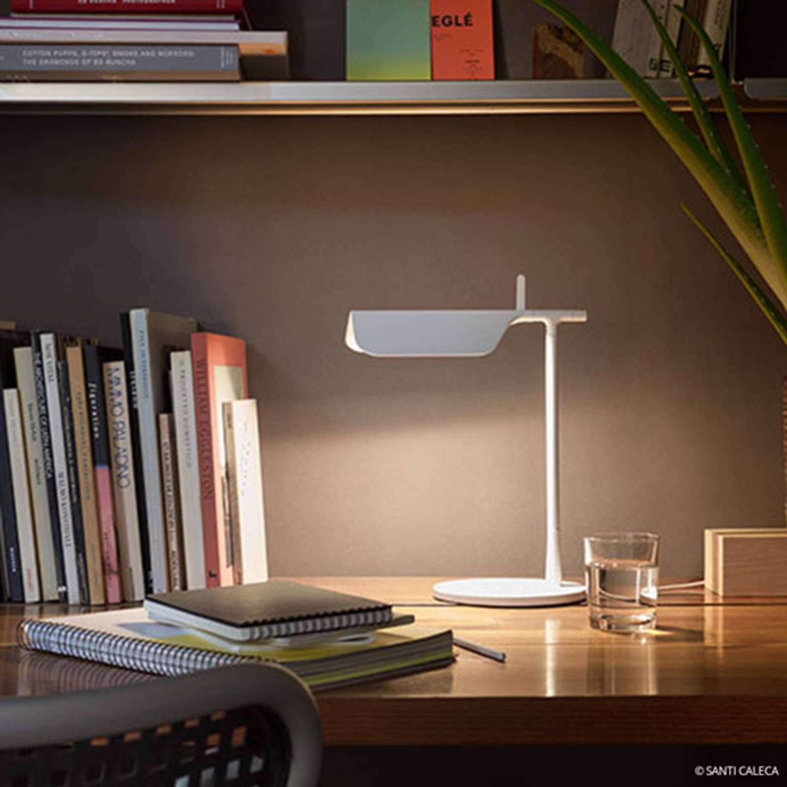 Image of FLOS Tab lampada LED da tavolo, bianco