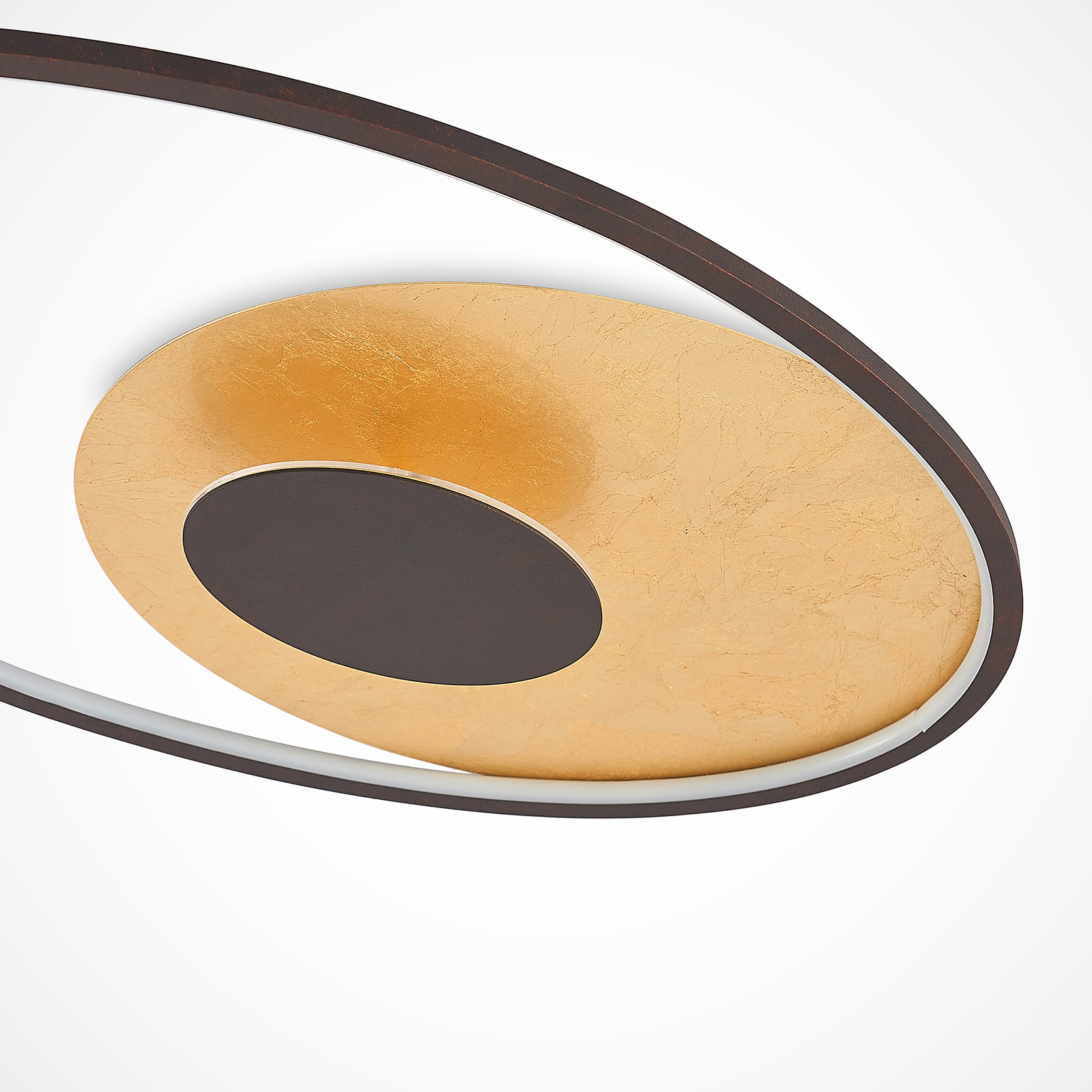 Feival LED Lámpara de Techo L73 Rust/ Gold - Lindby