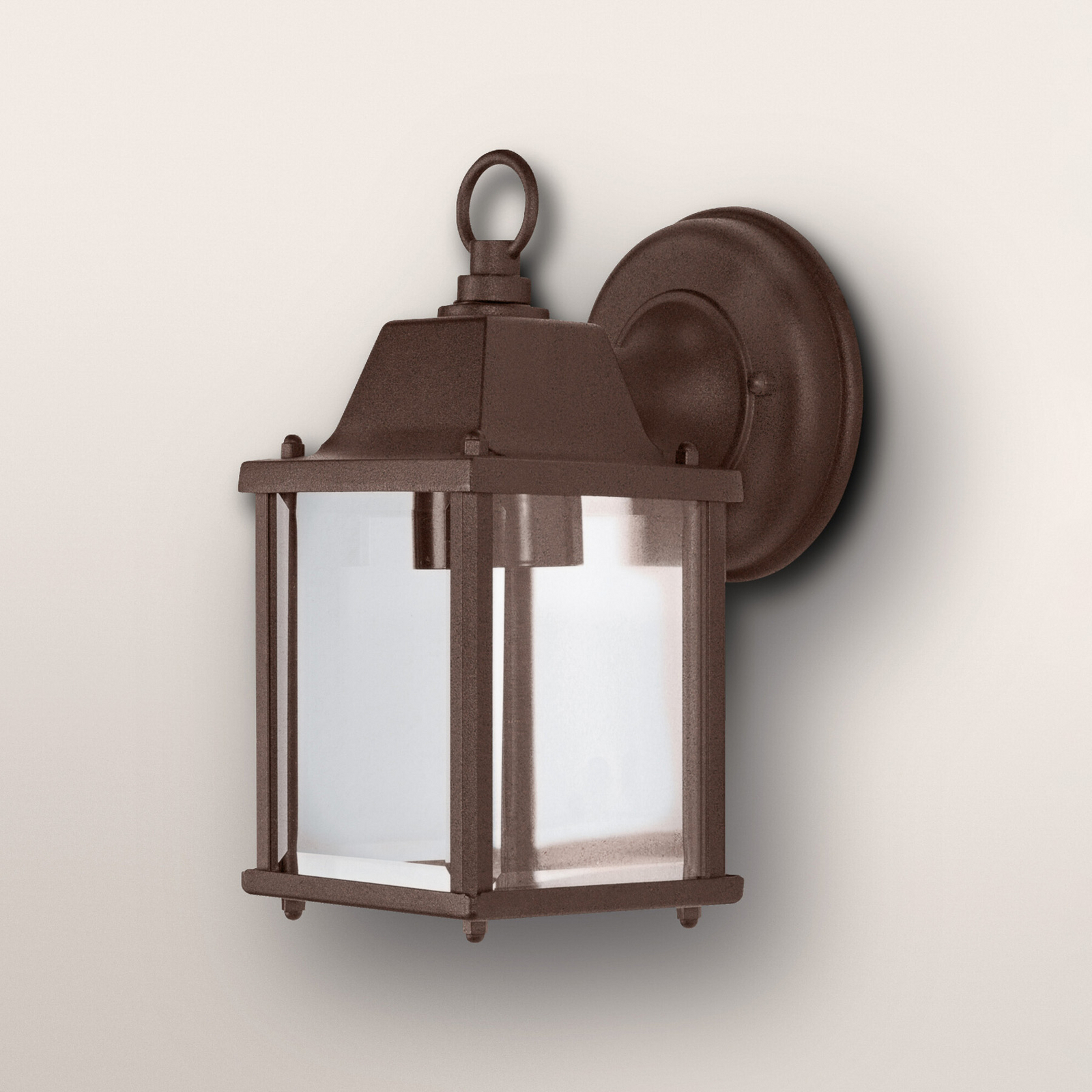 OSRAM:n ulkoseinälamppu ENDURA CLASSIC LANTERN, 23 cm, ruostumaton teräs, IP43 OSRAM:n ulkoseinälamppu ENDURA CLASSIC LANTERN, 23 cm, ruostumaton teräs, IP43