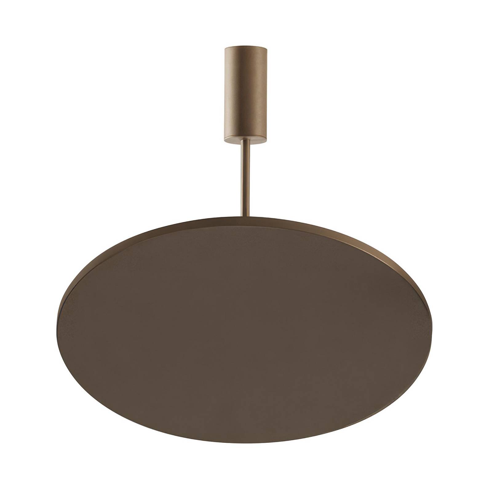 OLEV LED-Deckenlampe FLUENTIS, braun, Ø 54 cm Metall 2.700 K günstig online kaufen