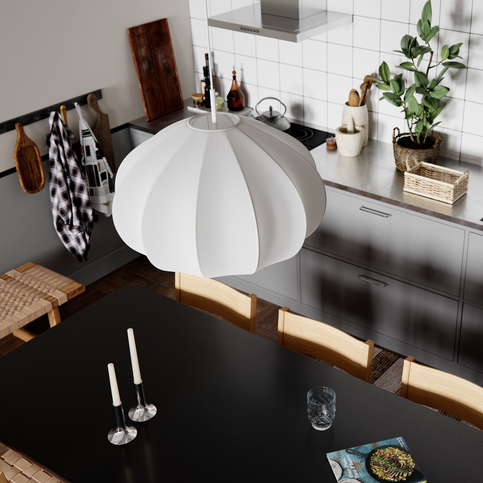 Ebba Lampa Wisząca Ø60 Biały - By Rydéns