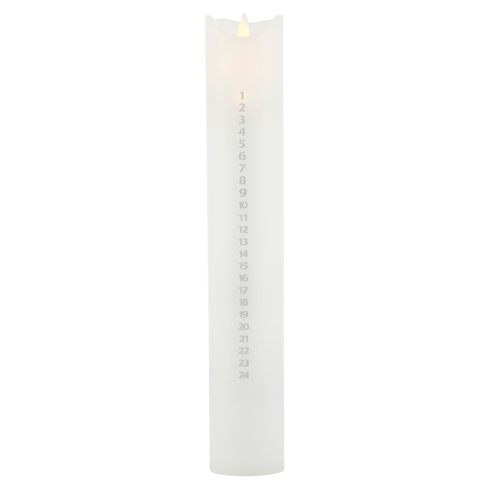 LED-Kerze Sara Calendar Höhe 29 cm