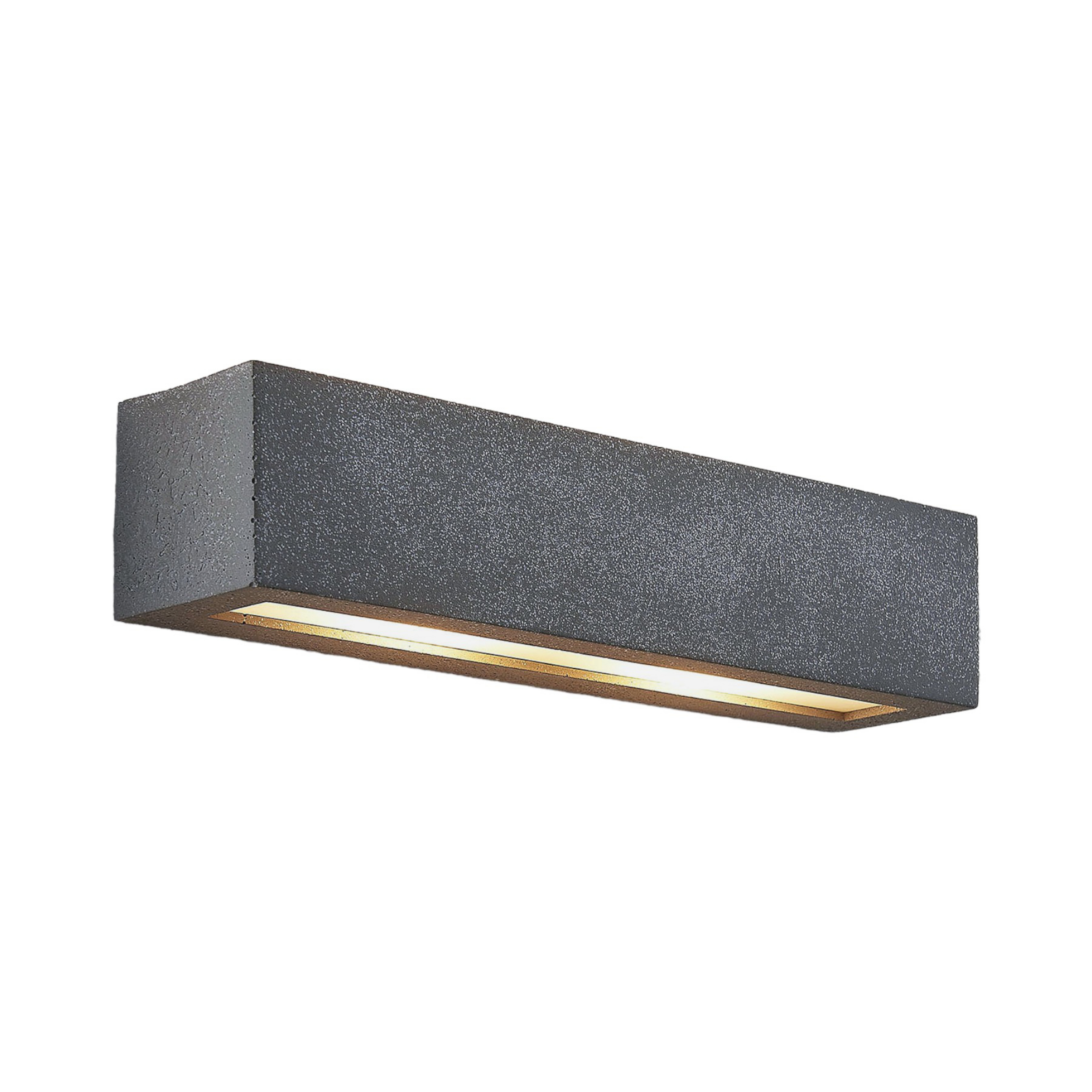Nellie LED Wandleuchte L35,3 Concrete - Lindby