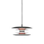 Diablo Lustră Pendul Ø300 Matt Black/Glossy Red - Belid