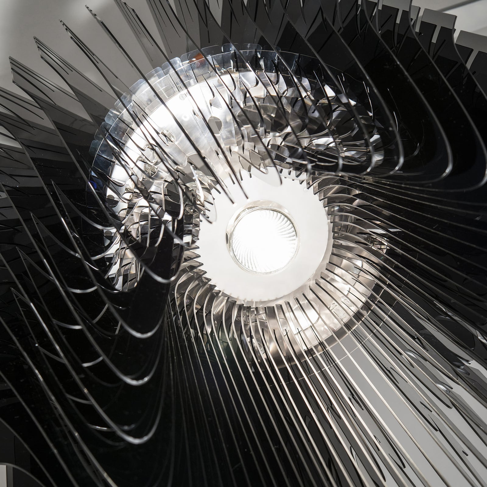 Avia Pendant S Nero - Slamp