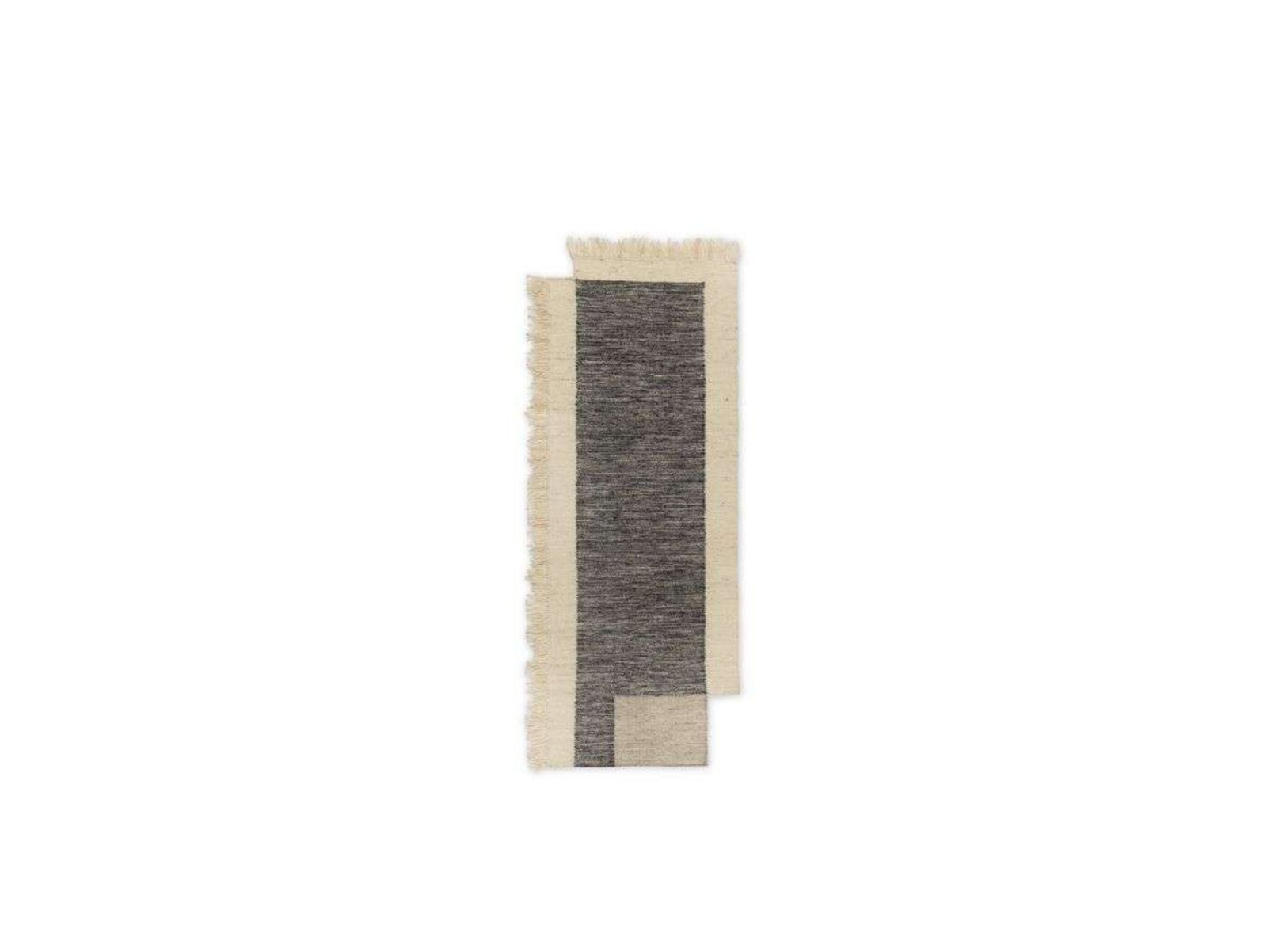 Counter Runner 80 x 200 Charcoal/Off-White - Ferm Living