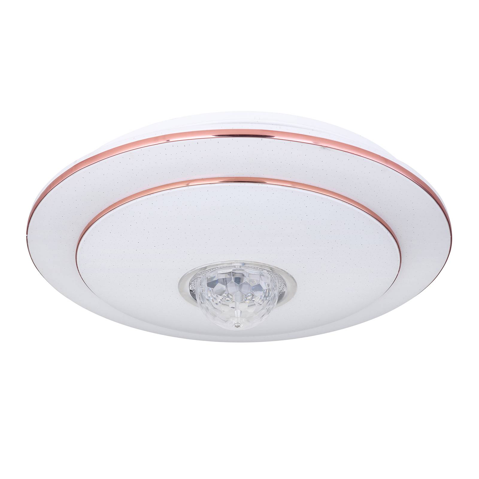 Plafonnier LED Santina enceintes RGB CCT