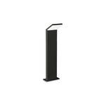 Ideal Lux Bolardo luminoso LED Style negro, altura 50 cm, 3.000 K