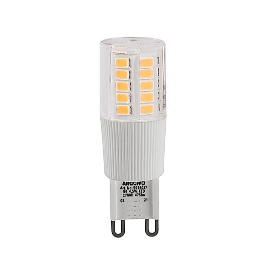 Arcchio LED-niitlamp, G9, 4,5 W, läbipaistev, 3000 K, dimmerdatav