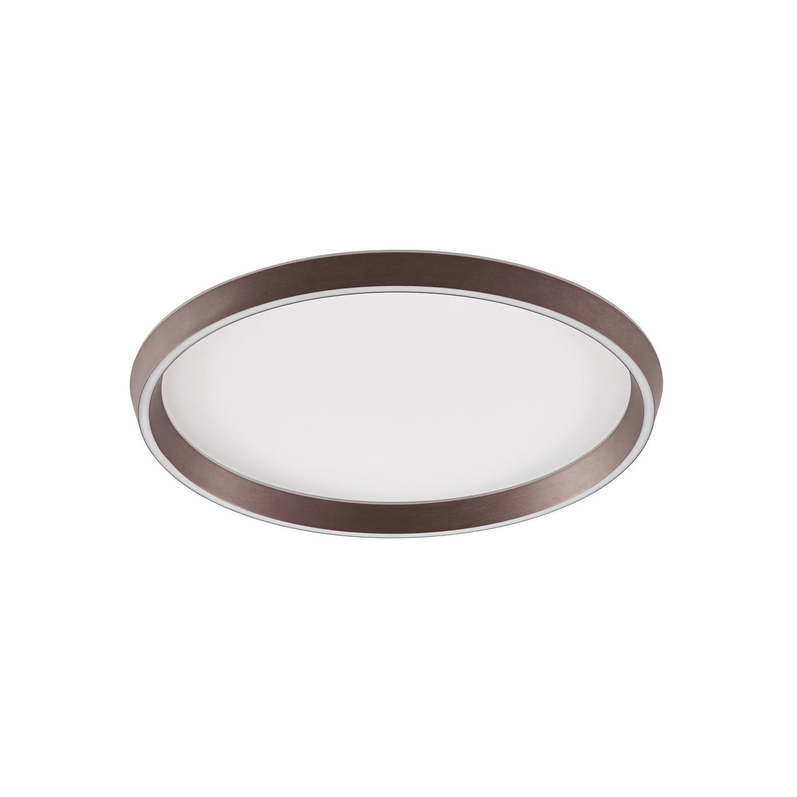 Lucande LED-taklampe Rylan, brun, Ø 62 cm, dimbar, CCT Lucande LED-taklampe Rylan, brun, Ø 62 cm, dimbar, CCT