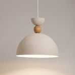 Rippvalgusti Kure, beež, Ø 30 cm, metall, E27