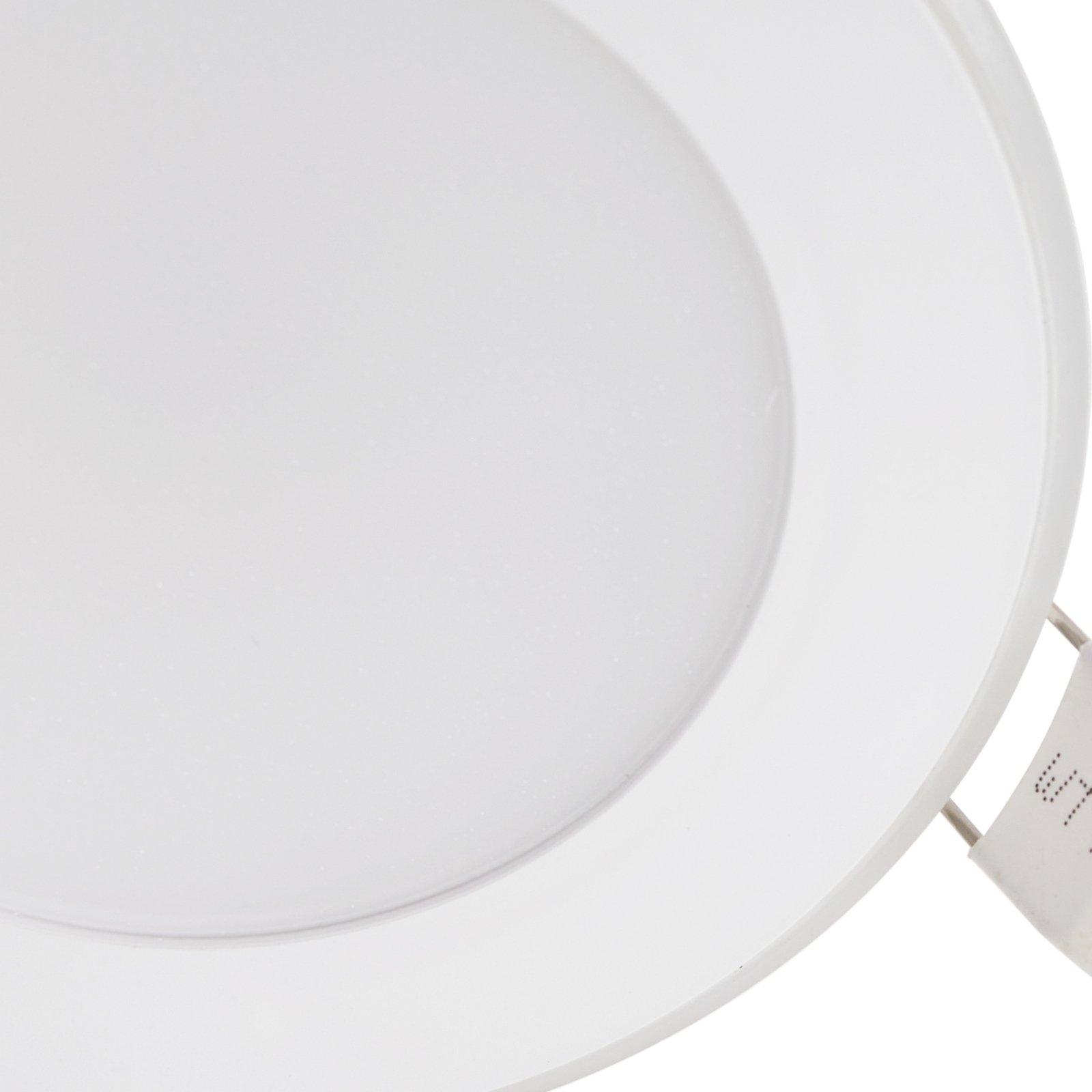 Lindby LED inbouwlamp Toka, 6,5 W, wit, kunststof, CCT