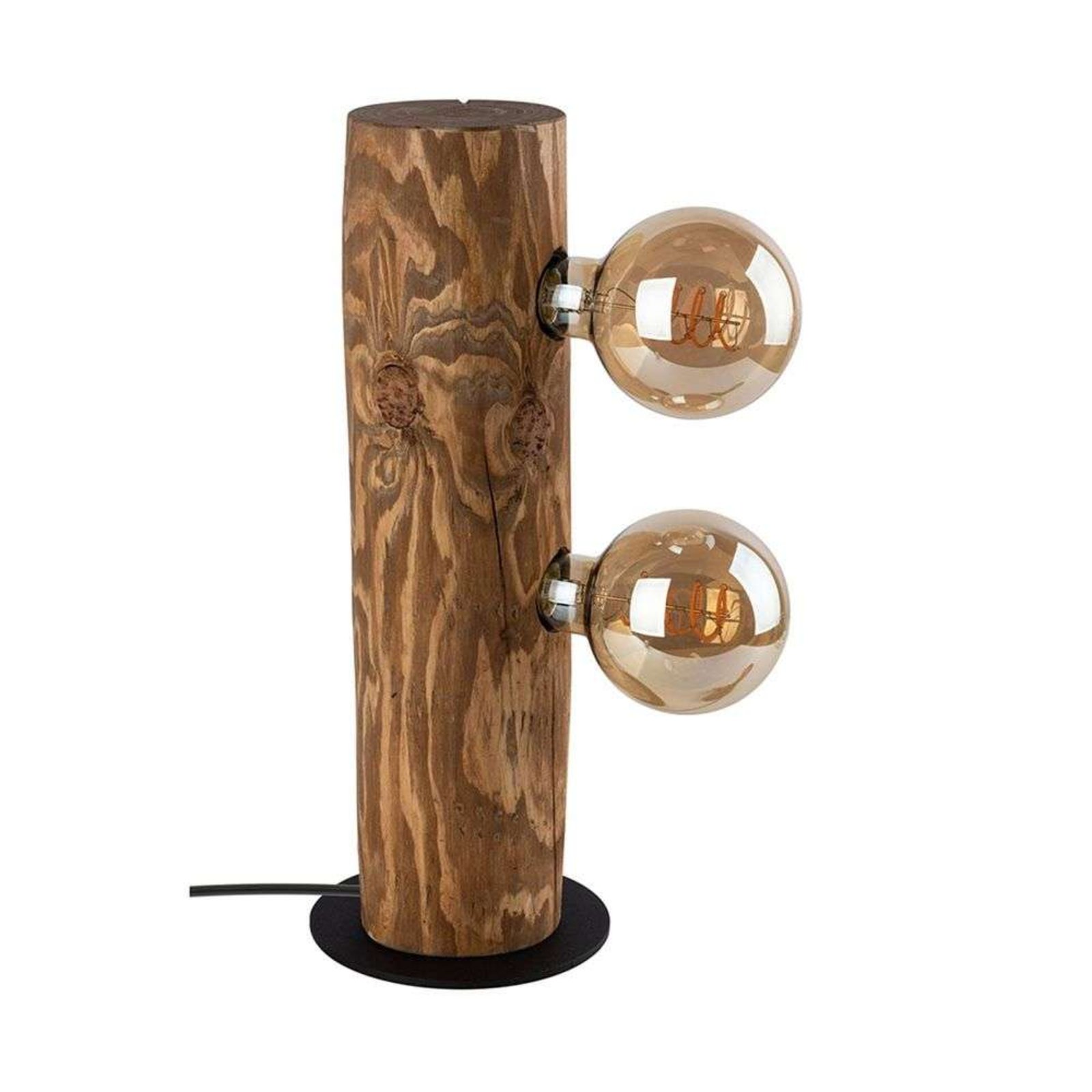 Beam 2 Table Lamp Light Pine Wood - Envostar