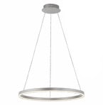 LED viseča luč Ritus, Ø 58,5 cm, aluminij