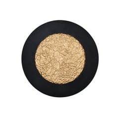 Aplique de pared LED Luna Piena, marrón-negro/oro, Ø 80 cm