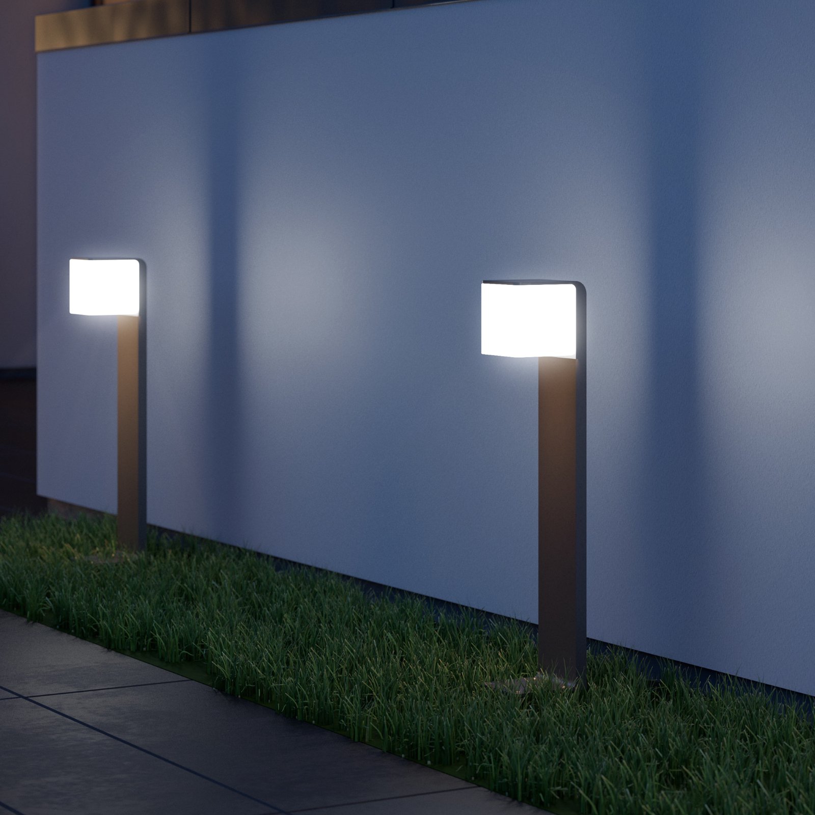 STEINEL GL 80 C LED tuinpadverlichting, Bluetooth smart, antraciet