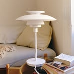 Louis Poulsen tafellamp PH80, opaalwit, hoogte 40 cm, E14