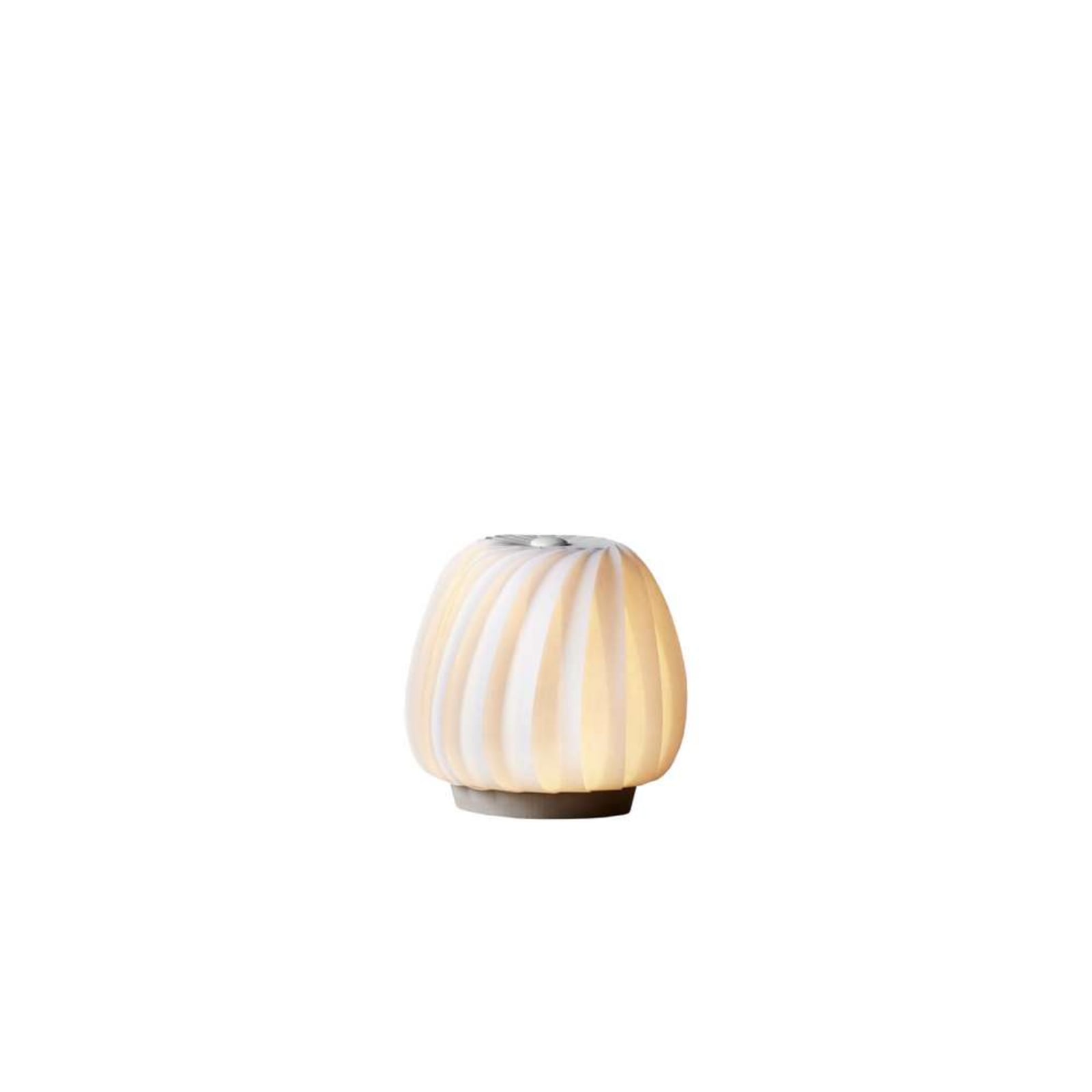 Tom Rossau ST906 Mini table lamp, white, 19 cm, paper, E27