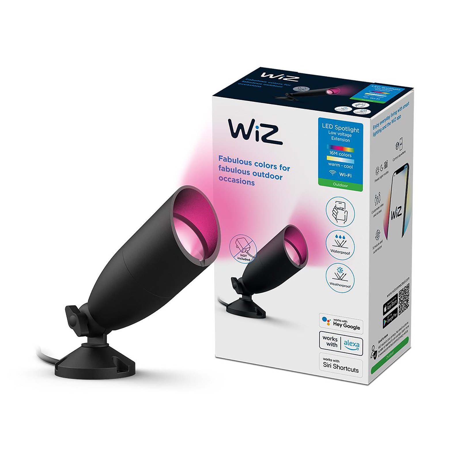 WiZ LED-Spot Ground Erweiterung Einzelpack