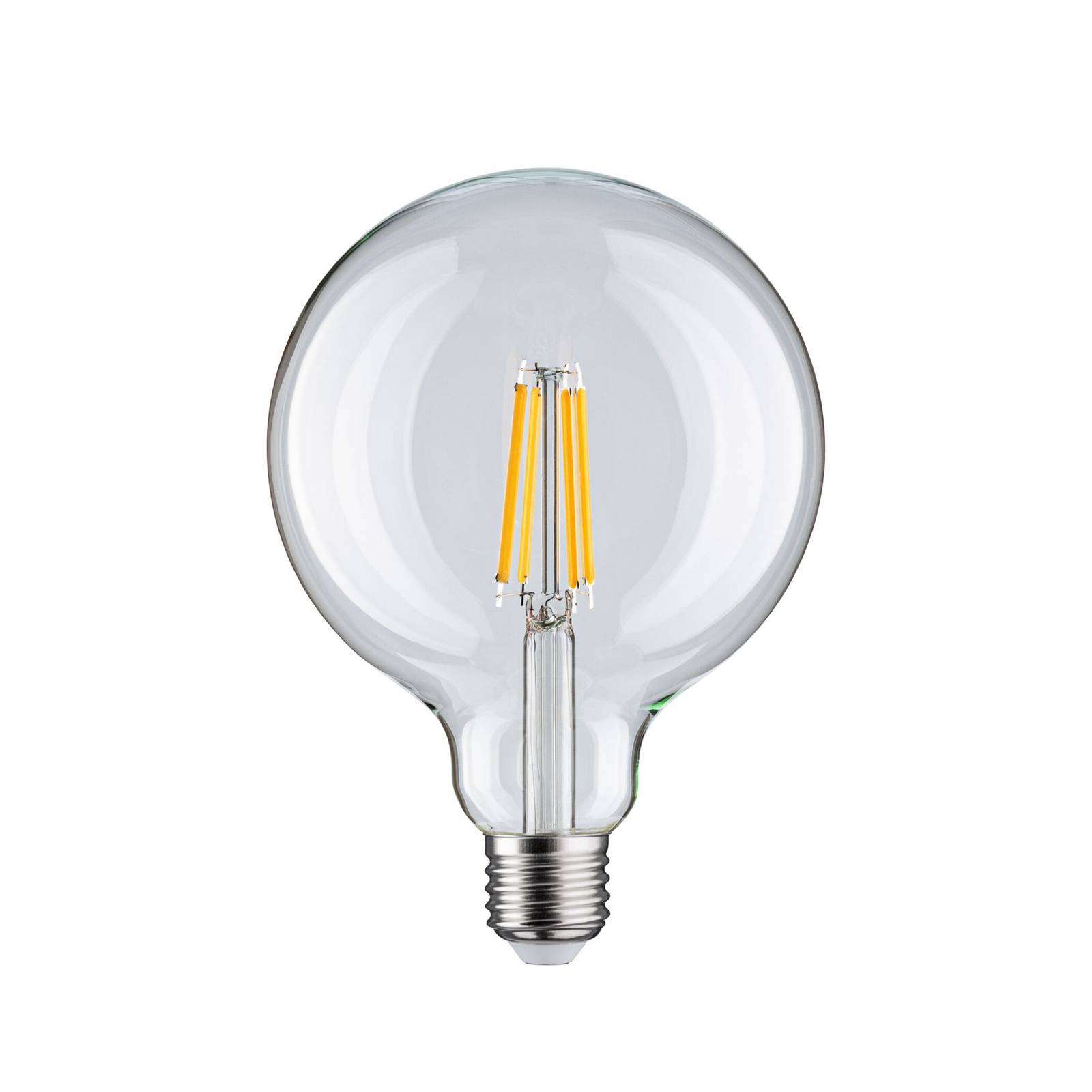 Paulmann LED-Globelampe Filament E27 G125 9W 2700K klar dim.